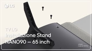 Lg Tv Lg Nano90 Stand Installation 65-Inch