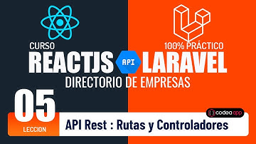 Curso React JS y Laravel 👉 Rutas y Controladores 👈 Programando un directorio de empresas