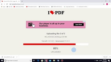 How to convert multiple images into PDF file?