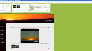 How To Create a Video Gallery  widget using Mosite free CMS
