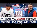 5 Patriots Storylines To Watch For In Preseason Week 3 vs. New York GIants