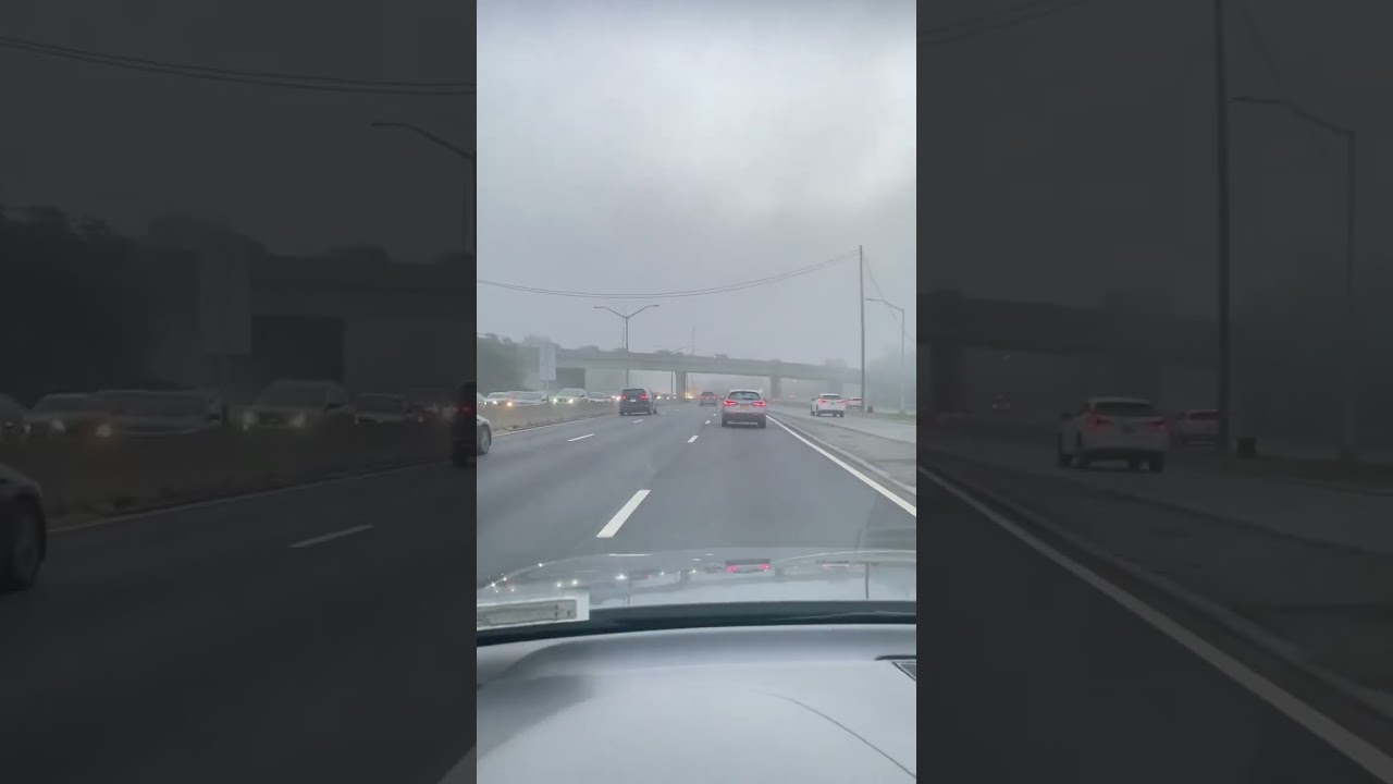 Fog in New York City 