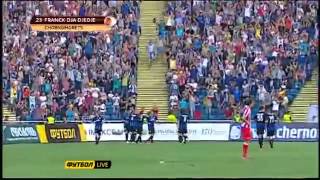 Сhernomorets - Crvena Zvezda 3:1! Черноморец-Црвена Звезда 3:1!Frank Dje Dje GOAL!