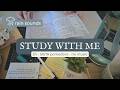 2 HOUR STUDY WITH ME 🌧️ Rainy Day in Bavaria | 50-10 Pomodoro | rain sounds & background noise