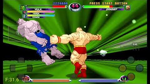 Reicast Dreamcast Emulator performance @30fps - quadcore 1.3GHZ SOC with 1GB RAM (Marvel vs Capom 2)