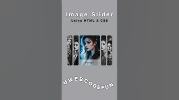 Image slider with HTML & CSS only #ytshorts #shorts #frontend #html #css #animation