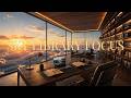 Sky Library Focus Room | 3 Hours of Deep Focus Music Above the Clouds