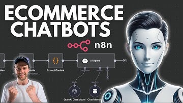 FREE AI Ecommerce Chatbot For Your Shopify Website In n8n AI Agent For Beginners (no code)