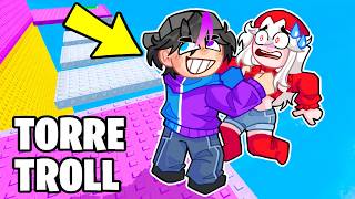 TROLLEO A CELYNNEI EN LA TORRE TROLL DE LOS ABRAZOS | Troll Hug Tower Roblox — trending on YouTube in Peru