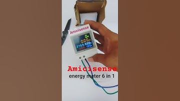 amicisense energy meter 6 in 1 Unboxing  |Amicisense Energy meter  Installation Guide #energymeter