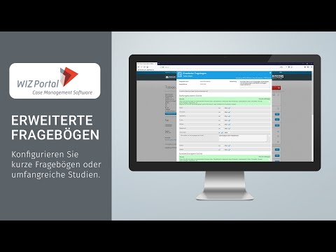 WIZportal Erweiterte Fragebögen