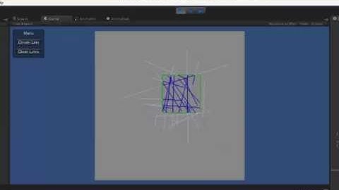 Line Clipping Algorithm Using Unity C# Script