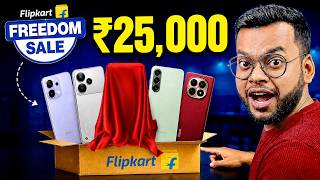 Best Phone under 25000 in Flipkart Freedom Sale 2026🔥🔥 Best Mobile under 25000 - Amazon Freedom Sale