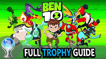 BEN 10 100% TROPHY GUIDE - Full Trophy Guide (FULL GAME) PS5