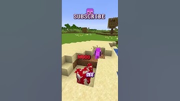 Minecraft, But If I See the Color Red, the Video Ends! 🔴❌ ⛏️ #shorts