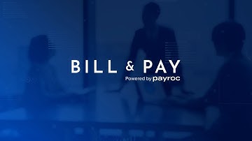 Payroc Product | Payroc Gateway | Introducing Bill & Pay