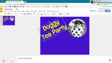 How To - Google Slides - Word Art, Shapes, & Layers