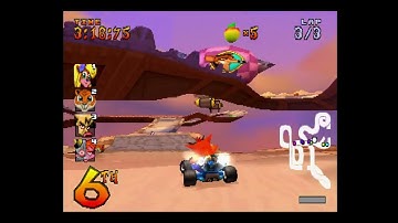 Crash Team Racing (PlayStation Game) - Arcade Mode - Crash Cup Longplay - Difficulty: Easy