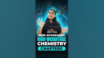 High Weightage Chemistry Chapters – JEE & EAPCET Students Miss Cheyakandi! 🔥 #vedantutelugu