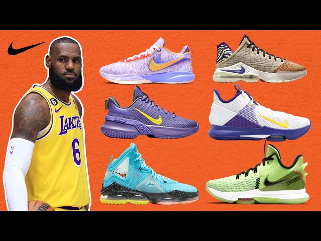 lebron james shoes evolution