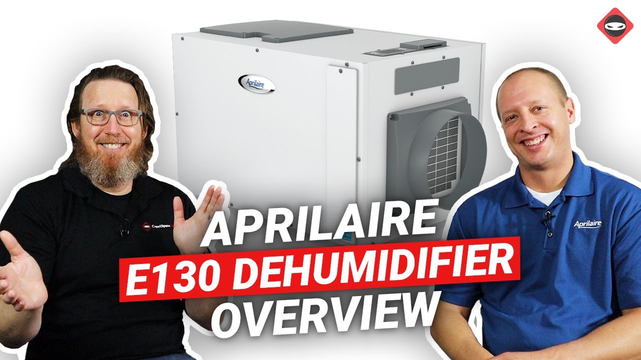 Aprilaire E130 Powerful Dehumidifier Overview | Lower Humidity in Very