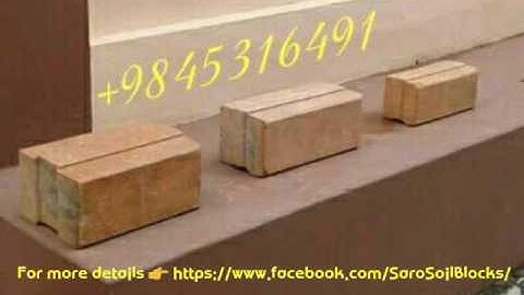 Saro Soil Compressed Blocks( SITE : : URWA MARKET )