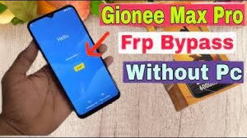 Gionee Max Pro Frp Bypass unlock google account lock without Pc new security New Trick No APK Instal