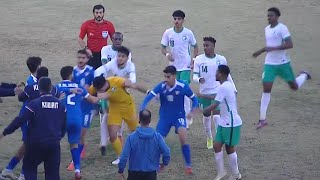 ملخص مباراة السعودية و الكويت | ديربي مثير وريمونتادا وأحداث مؤسفة | تصفيات آسيا تحت23سنة 30-10-2021