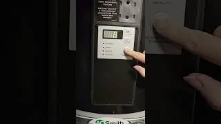 TRY THIS! Default Override for A.O. Smith Water Heater Electric Mode during Cold Weather