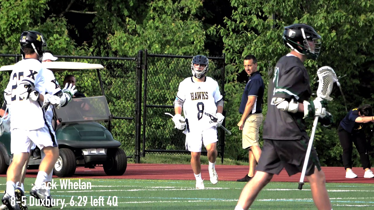 BOYS LACROSSE PLAYOFFS: Duxbury on Cloud Nine after another