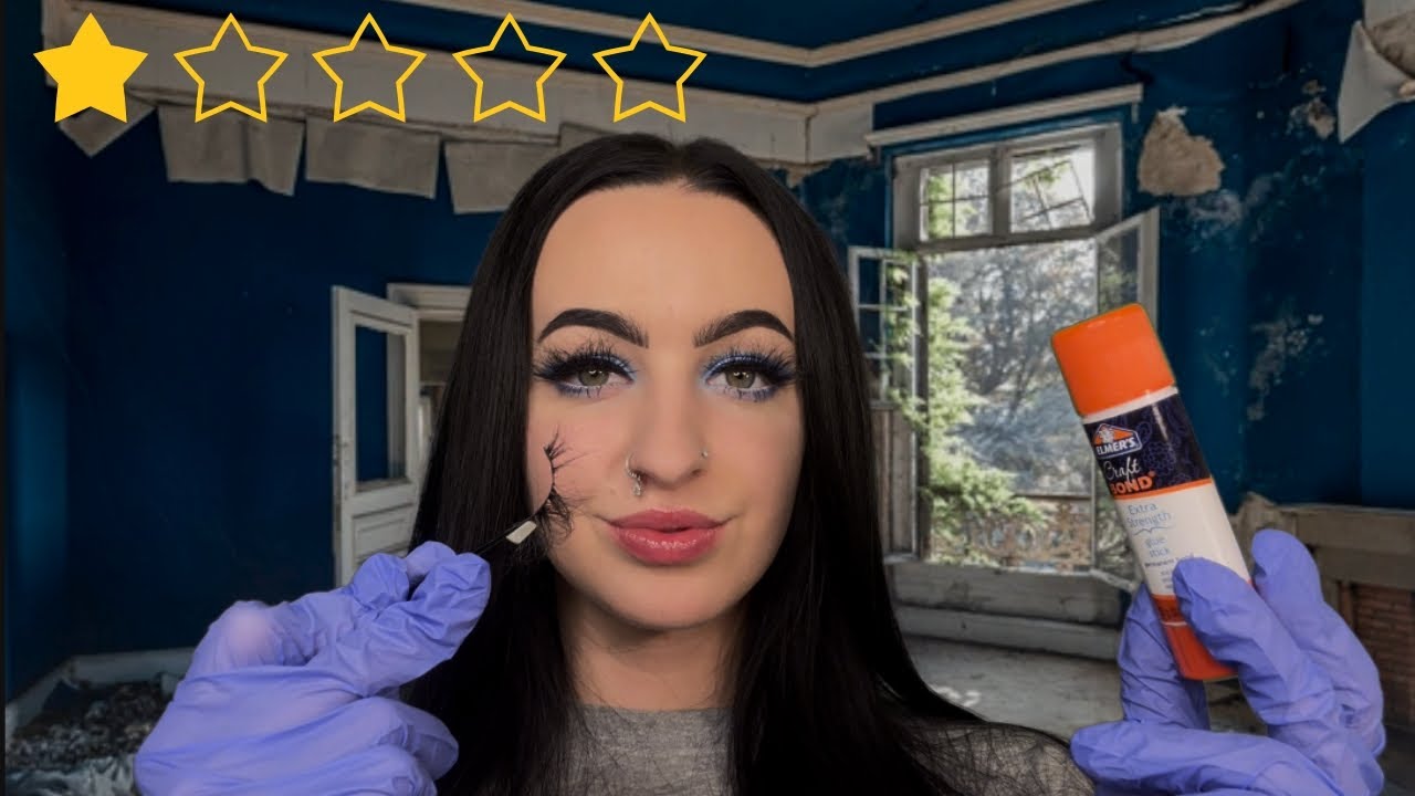 [ASMR] Worst Reviewed Eyelash Extensions RP | Soft Spoken