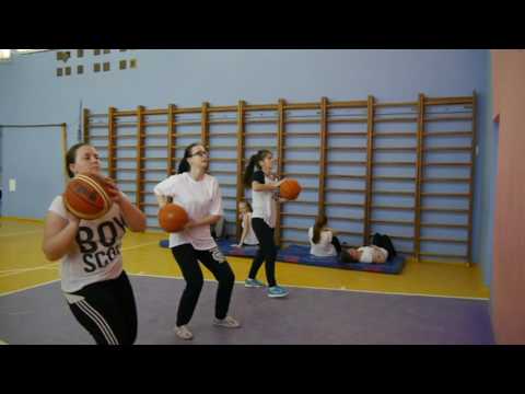Уроки по баскетболу в школе видео