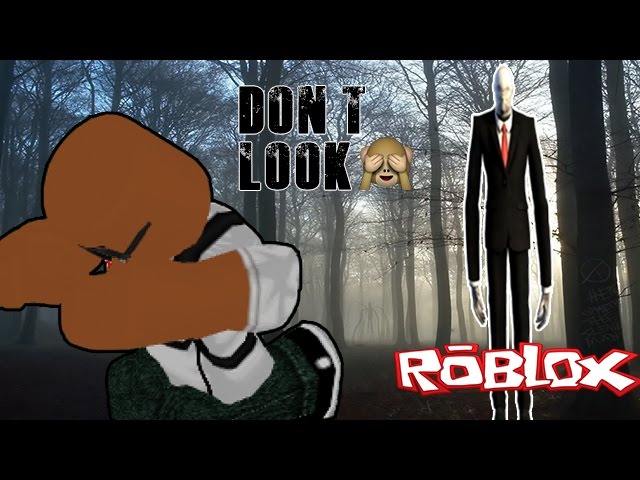 roblox, I don't want to be a slender :/