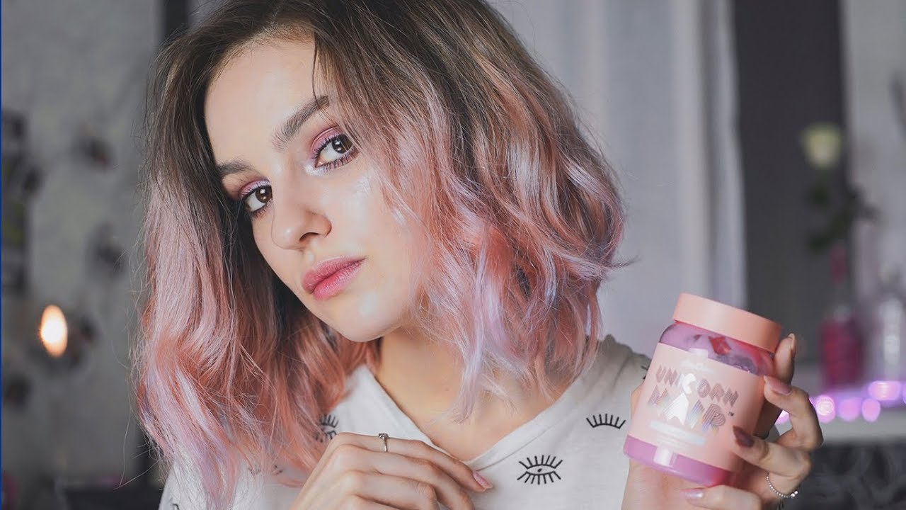 Как покрасить волосы дома? LIME CRIME Unicorn Hair