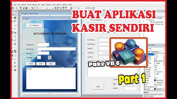 Membuat Aplikasi Penjualan / Kasir Dengan VB 6.0 Part 1