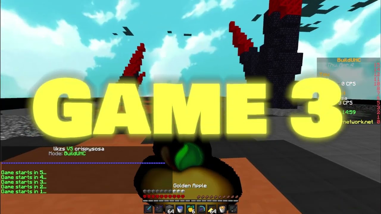 Playing Pika-Network UHC for 11 minutes straight