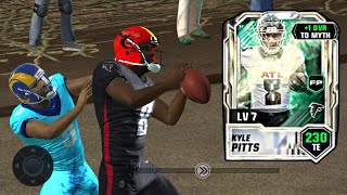 Mythic Kyle Pitts Gameplay!!! | He Cannot Be Stopped... | Madden Mobile 24