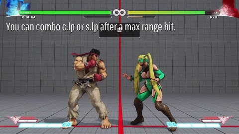 R Mika Crouching Hp - The Shoulder Charge