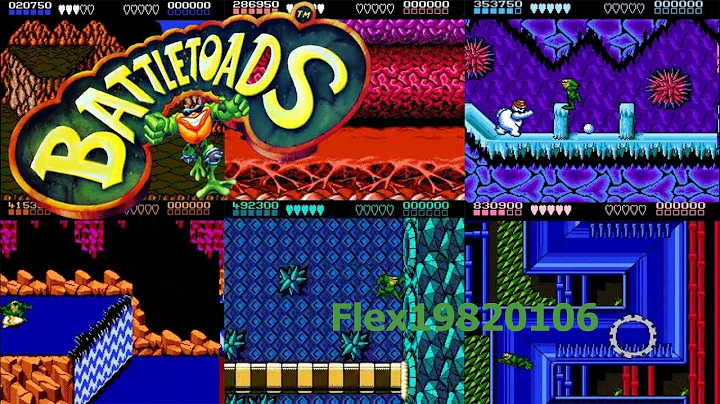 Battletoads на NES full walkthrough [1]
