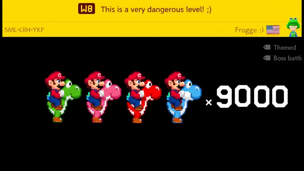 This Endless Challenge Went Way Too Far! | Super Mario Maker 2