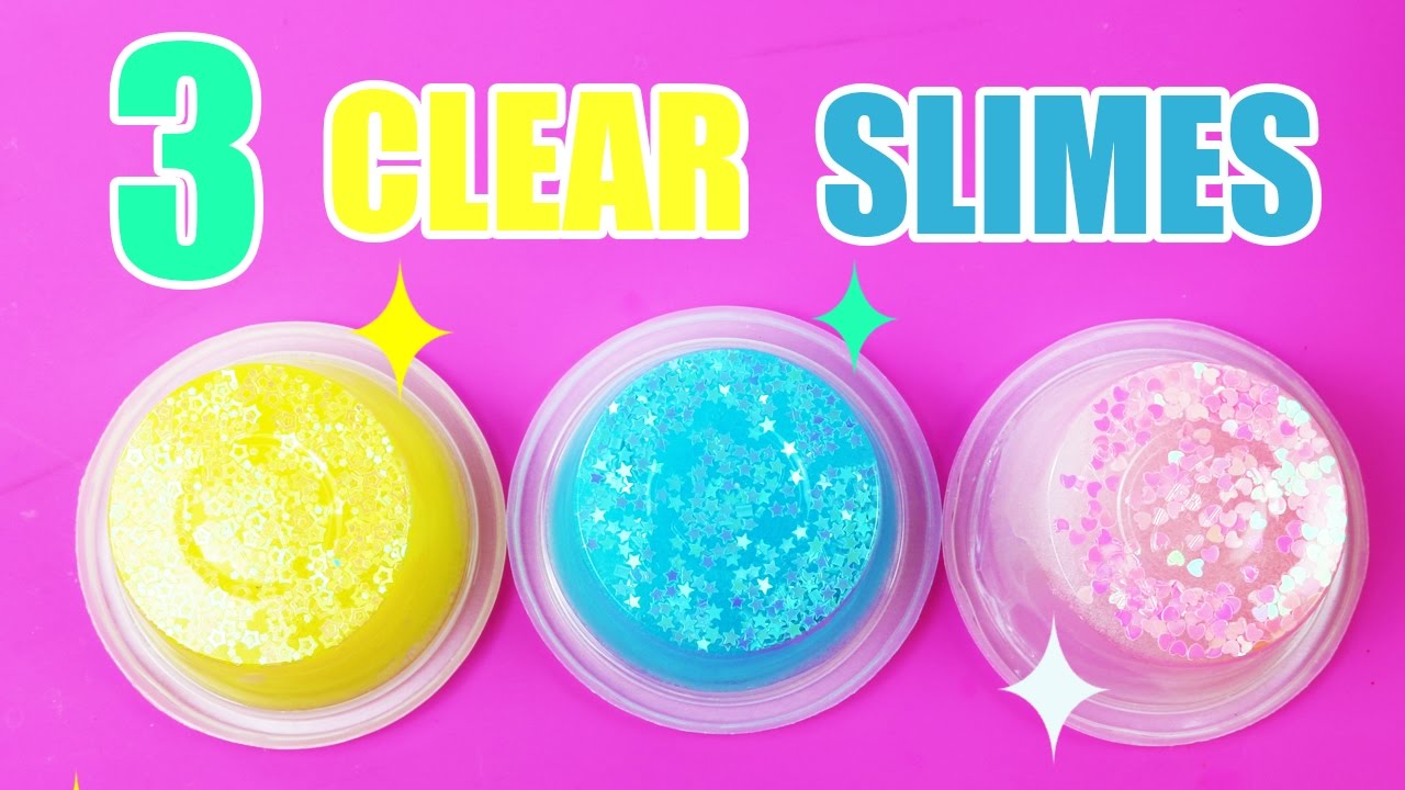 Super Easy Glitter Slime