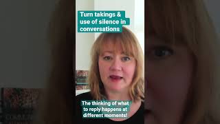 Turn taking and the use of silence in conversations