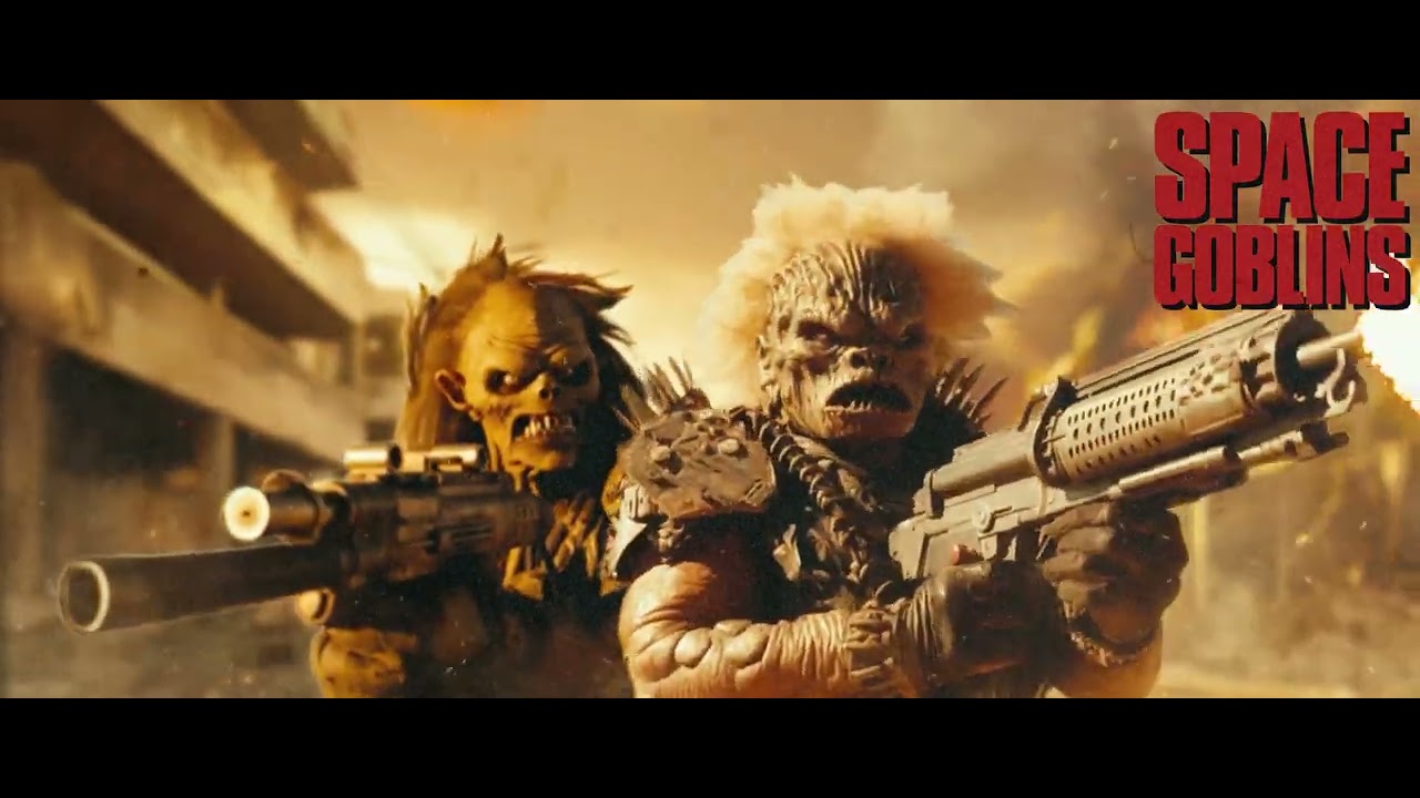 💥Space Goblins | A Film by Ams Overton | FIGHT WAR Teaser | Sci-fi Film💥