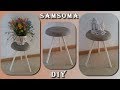 أعمال يدوية //  تجربتي في صنع كرسي  بمقعد من الاسمنت // DIY Cement Decor