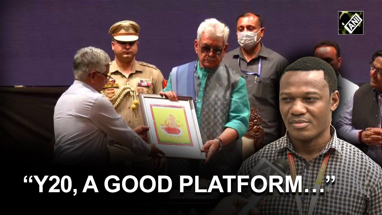 “Y20, a good platform…” says Delegate at Youth 20 Summit-2023, LG Manoj Sinha attends event