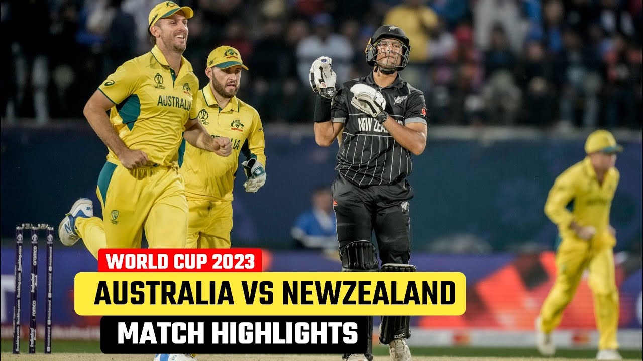 Australia vs Newzealand World Cup 2023 Match Highlights | Aus vs NZ ...