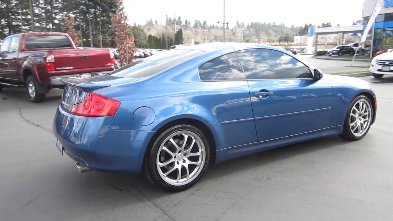 2007 Infiniti G35, Blue - STOCK# 13271J - Walk around - YouTube