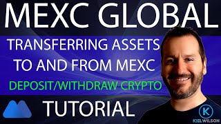 MEXC - DEPOSIT AND WITHDRAW COINS - TUTORIAL - HOW TO TRANSFER COINS TO AND FROM MEXC screenshot 5