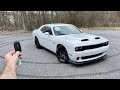 New dodge challenger srt hellcat redeye start up exhaust test drive walkaround pov and review