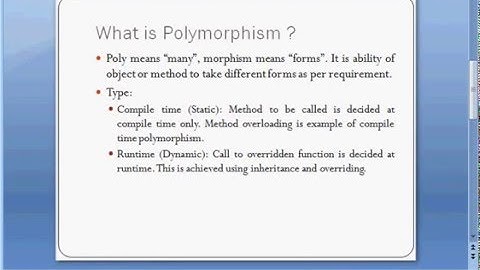 Compile and Runtime Polymorphism and .NET interview questions
